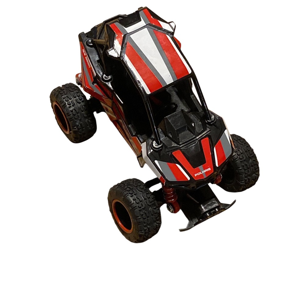 New Bright Polaris RZR RC Buggy Red Black White Off-Road Toy Vehicle 6 Inch
